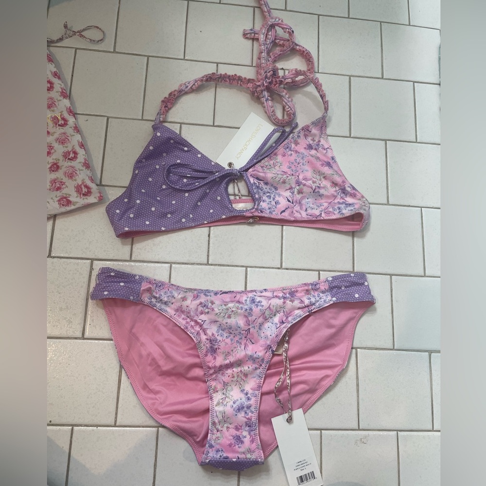 LoveShackFancy Zanda Bikini Set